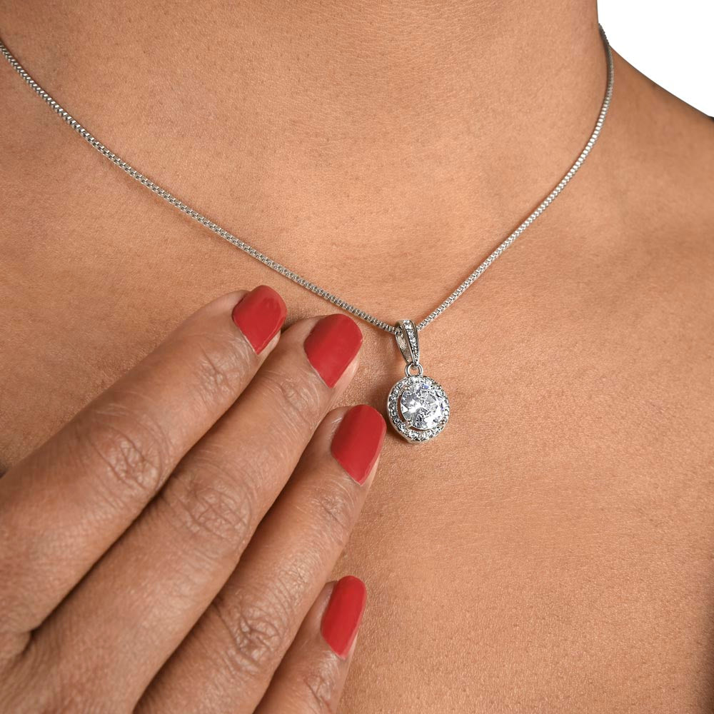 Eternal Hope: "You Are Enough" Necklace - A Radiant Reminder of Her Worth