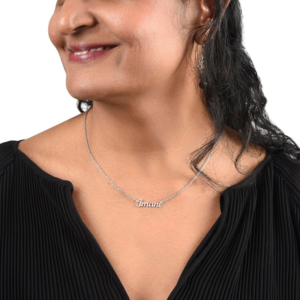 Forever Our Mom: Custom Name Necklace to Celebrate Your Mom
