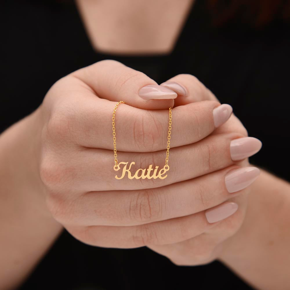 Forever My Girl: Custom Name Necklace to Celebrate Your Daughter