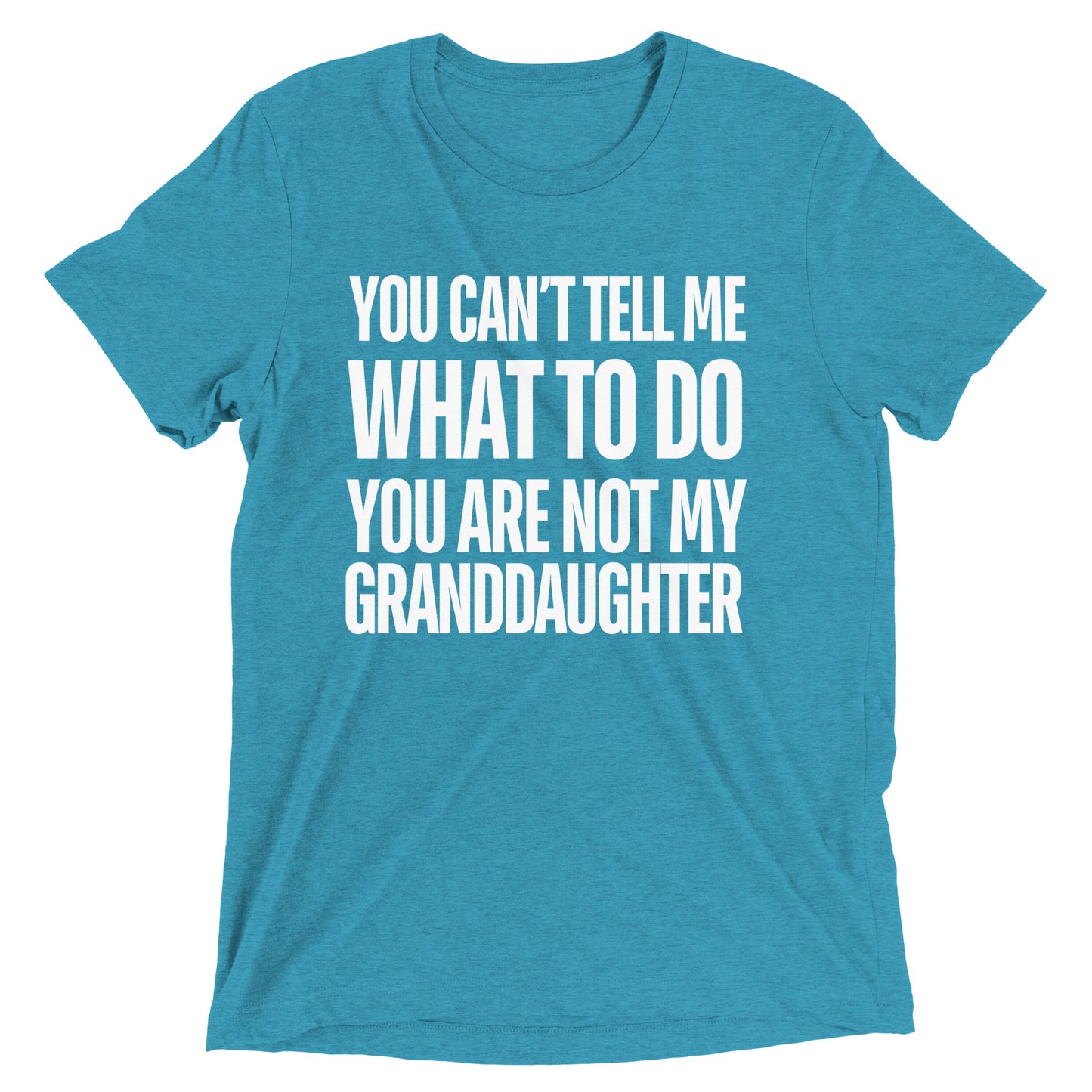 You Can’t Tell Me What To Do You Are Not My Granddaughter T-shirt