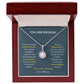 Eternal Hope: "You Are Enough" Necklace - A Radiant Reminder of Her Worth
