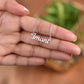 Forever My Love: Custom Name Necklace to Celebrate Your Soulmate