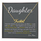 Forever My Girl: Custom Name Necklace to Celebrate Your Daughter