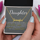 Forever My Girl: Custom Name Necklace to Celebrate Your Daughter