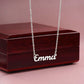Forever My Girl: Custom Name Necklace to Celebrate Your Daughter