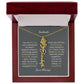Personalized Birth Flower Name Necklace for Your Love - Her Story in Petals and Gold