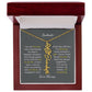 Personalized Birth Flower Name Necklace for Your Love - Her Story in Petals and Gold