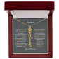Personalized Birth Flower Name Necklace for Your Love - Her Story in Petals and Gold